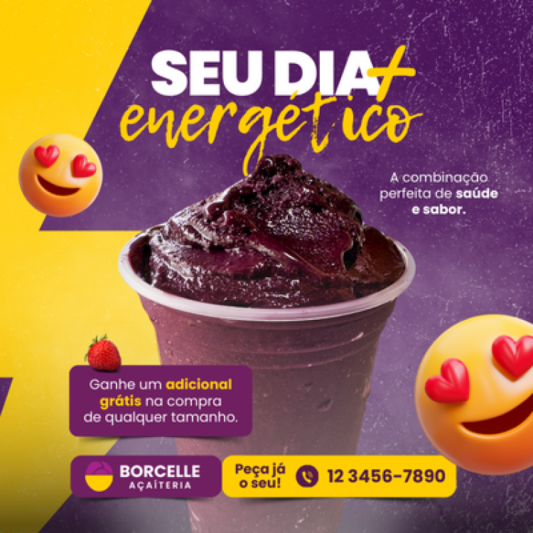 Açai é aqui